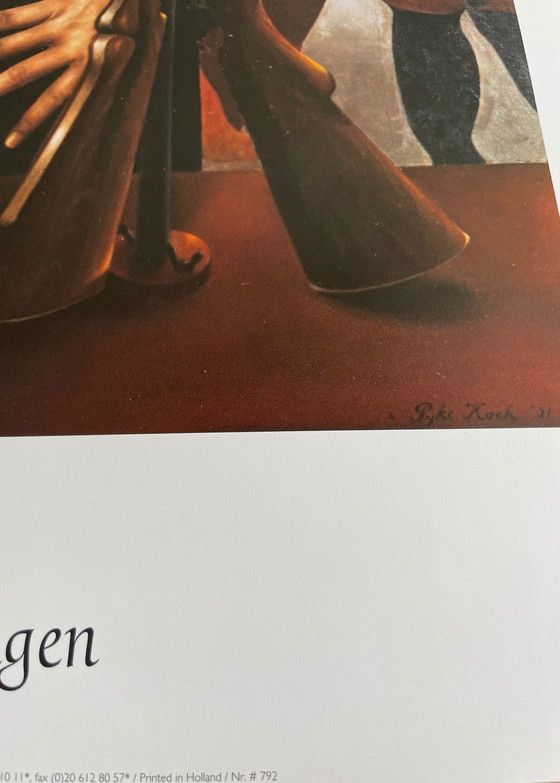 Image 1 of Pyke Koch (1901-1991), De schiettent/Die Schießbude, 1931, Copyright Erven Pyke Koch 1995,