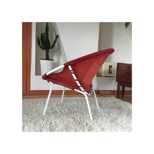 Vintage-Sessel in Leder für Lusch - 1970er Jahre