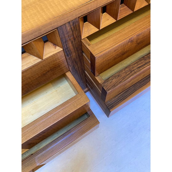 Image 1 of Mid-Century Anrichte mit Schubladen von Guiseppe Rivadossi, 1970er Jahre