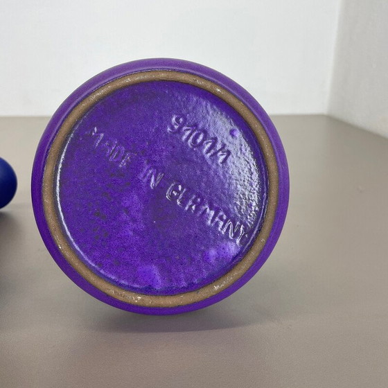 Image 1 of Paar Vasen aus fetter Lava-Keramik für Marei Ceramics, Deutschland 1970er Jahre