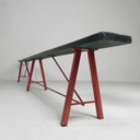 3 Meter langer Industrietisch