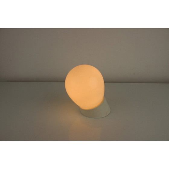 Image 1 of Wandlampe aus Kunststoff und Glas, Tschechoslowakei 1960er Jahre