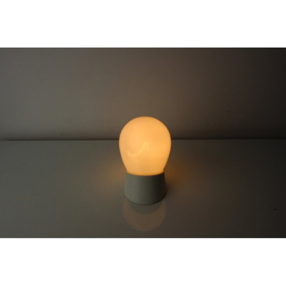 Image 1 of Wandlampe aus Kunststoff und Glas, Tschechoslowakei 1960er Jahre