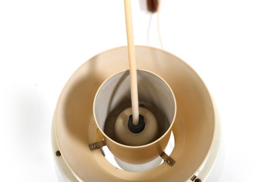 Image 1 of Wandleuchte aus Teakholz und Messing von Jørn Utzon für Nordisk Solar, 1960er Jahre