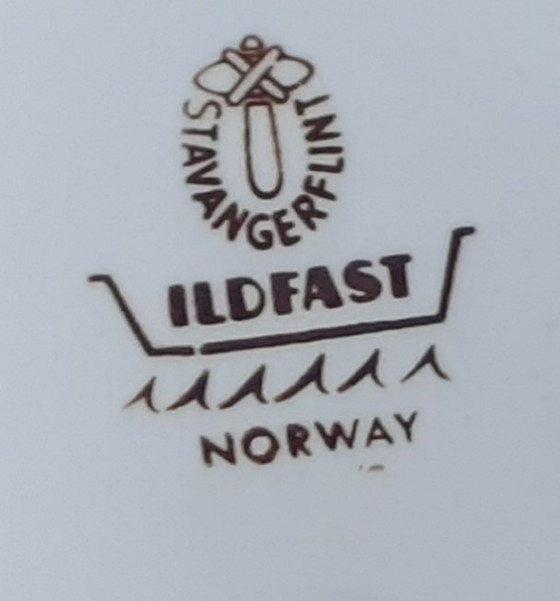 Image 1 of Stavangerflint Norwegen Honig Sauciere Sauciere Stahlpfanne