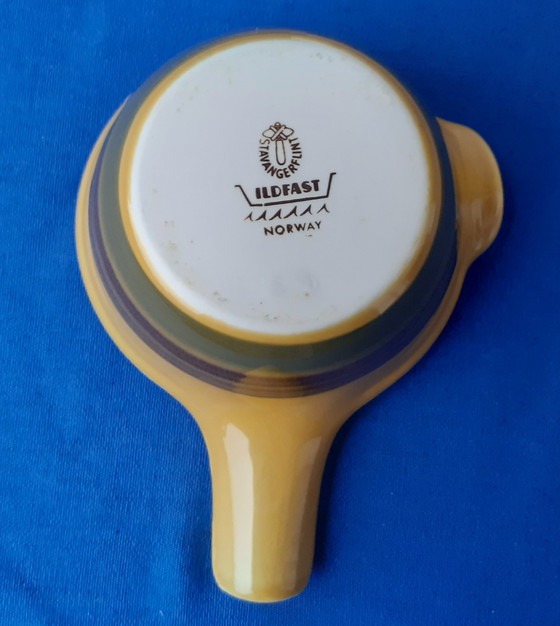 Image 1 of Stavangerflint Norwegen Honig Sauciere Sauciere Stahlpfanne