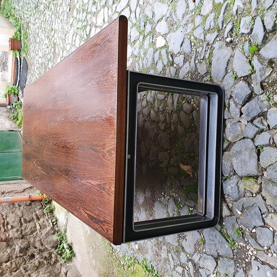 Image 1 of Vintage T333 Schreibtisch aus Aluminiumguss von Eugenio Gerli und Osvaldo Borsani für Tecno, Italien