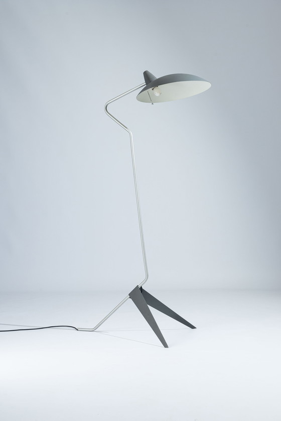 Image 1 of Große Mid Century Stehlampe