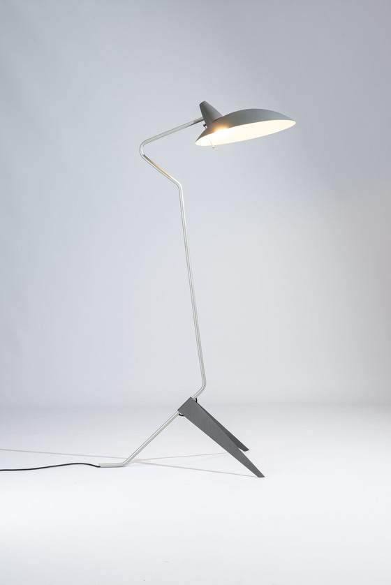 Image 1 of Große Mid Century Stehlampe