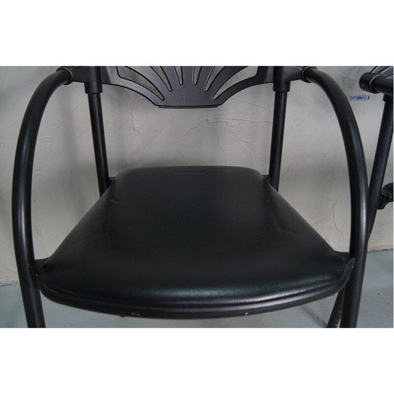 Image 1 of Satz von 4 Sesseln von Lisa Bross für Studio Simonetti 1980