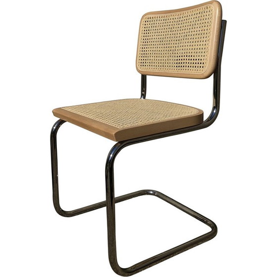 Image 1 of Vintage b32 cesca Buchenholzstuhl von Marcel Breuer, Italien