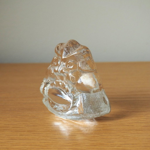 1960er Glas-Wikinger von Lars Hellsten für Skruf Schweden