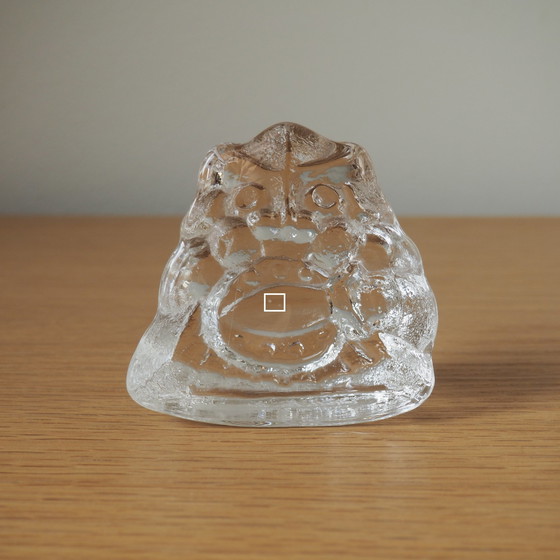 Image 1 of 1960er Glas-Wikinger von Lars Hellsten für Skruf Schweden