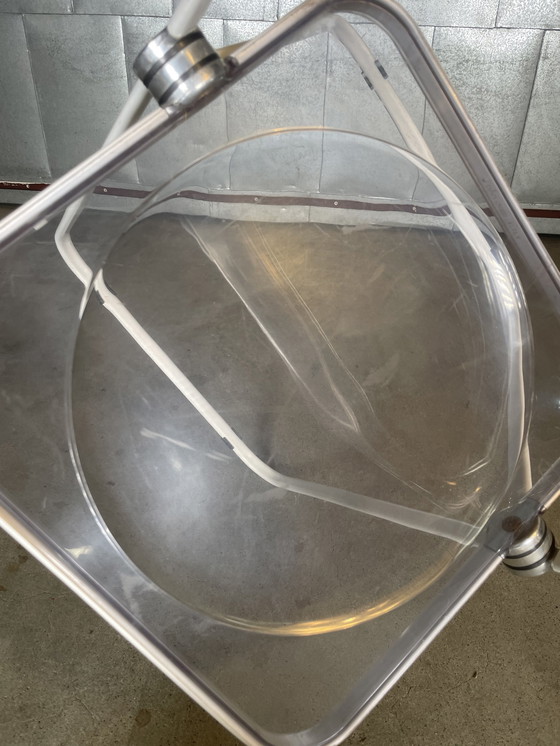 Image 1 of 2x Anonima Castelli Plia Klappstuhl von Giancarlo Piretti (in großer Stückzahl vorhanden)