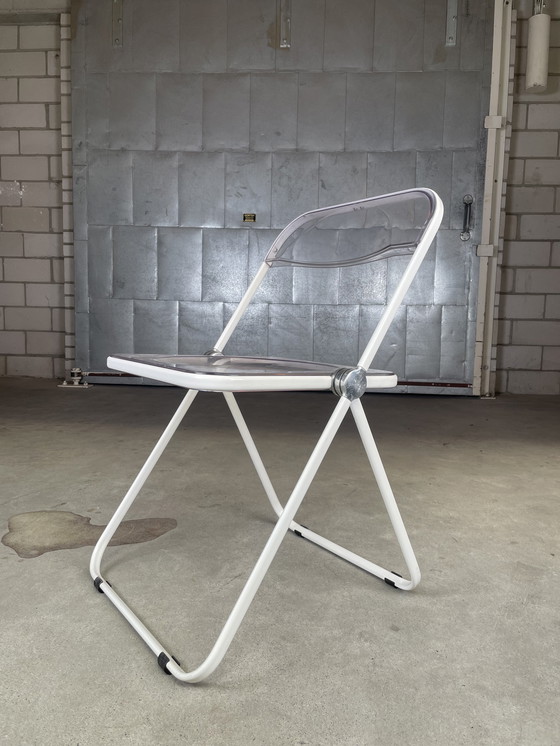 Image 1 of 2x Anonima Castelli Plia Klappstuhl von Giancarlo Piretti (in großer Stückzahl vorhanden)