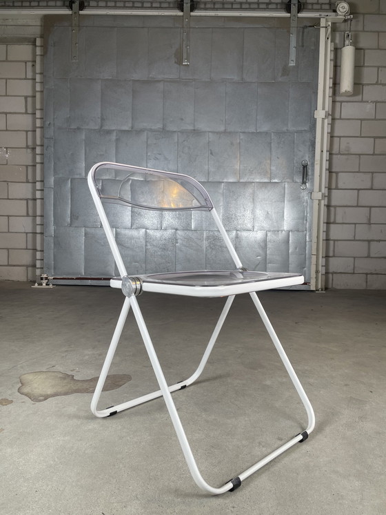 Image 1 of 2x Anonima Castelli Plia Klappstuhl von Giancarlo Piretti (in großer Stückzahl vorhanden)