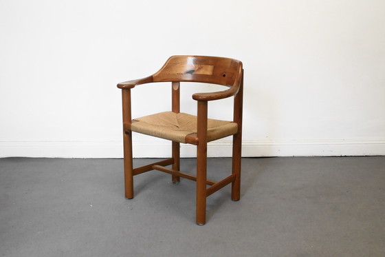 Image 1 of 4 Rainer Daumiller Arm Chair Stühle Set Geflecht Kiefer Esszimmer