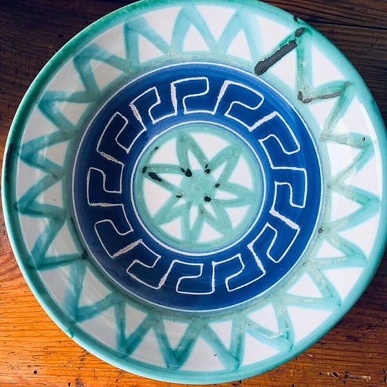 Image 1 of Satz von 6 Vintage-Keramikstücken aus Vallauris von Robert Picault