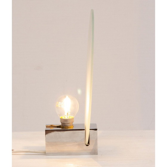 Image 1 of Vintage-Wandlampe aus Glas, 1930er Jahre