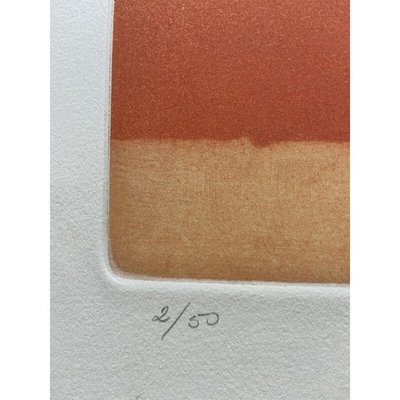 Image 1 of Klassische Lithographie "Icono abanderado" von Perry Oliver, 1999