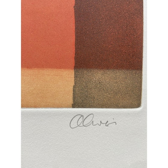 Image 1 of Klassische Lithographie "Icono abanderado" von Perry Oliver, 1999