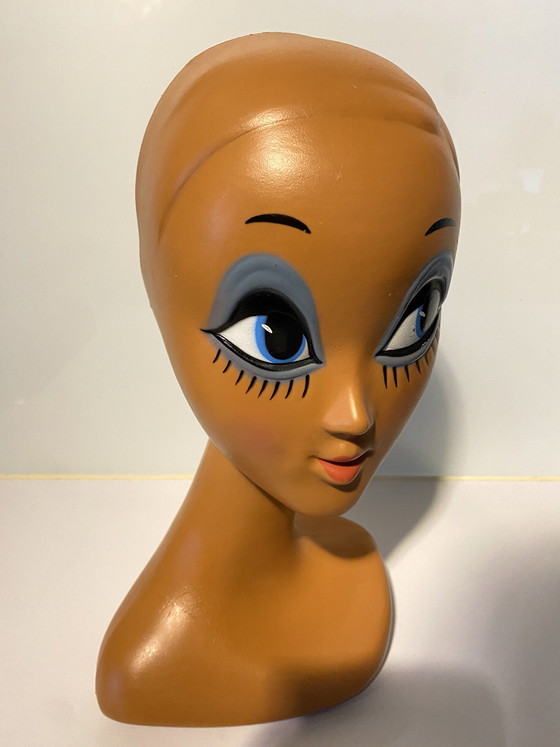 Image 1 of Vintage Twiggy Kopf. 