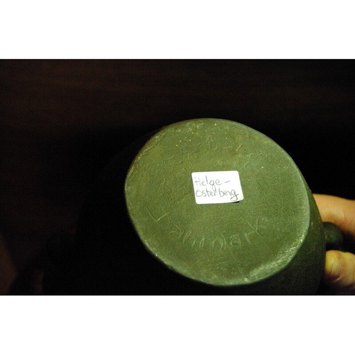 Anthropomorphe Keramikskulptur von Helge Osterberg, Dänemark 1950