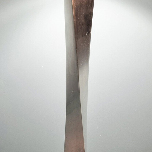 Pyramidenlampe aus Metall und Stoff von A. Tonello und A. Montagna Grillo für High Society Milano, 1972er Jahre