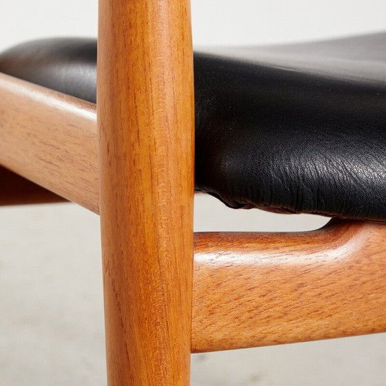 Image 1 of Vintage Teakholz Sessel von Johannes Hansen 1960s