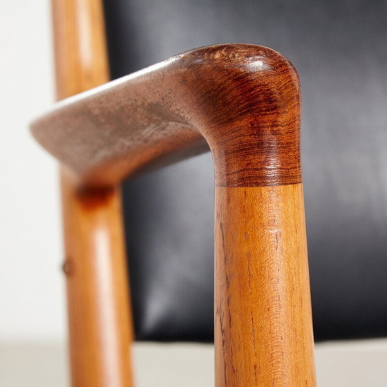 Image 1 of Vintage Teakholz Sessel von Johannes Hansen 1960s