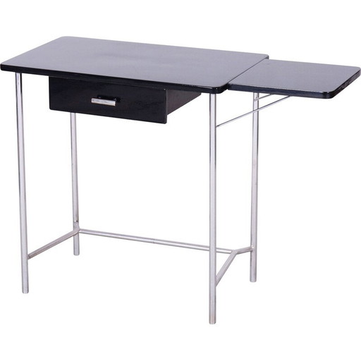 Klassischer Bauhaus-Chromtisch von Mücke-Melder, Tschechoslowakei 1930