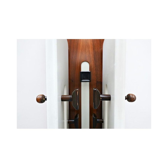 Image 1 of Vintage Holz Garderobe modern Italien 1960er Jahre