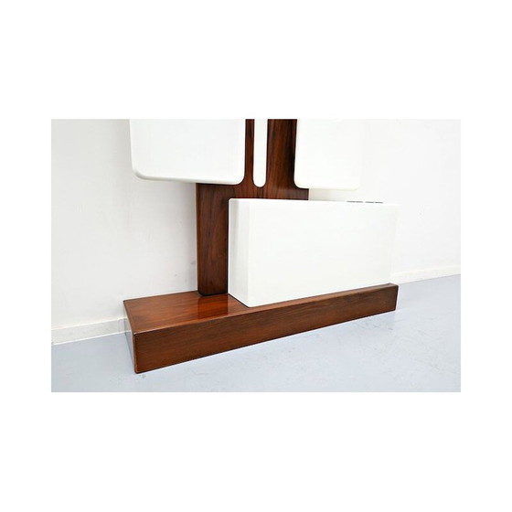 Image 1 of Vintage Holz Garderobe modern Italien 1960er Jahre