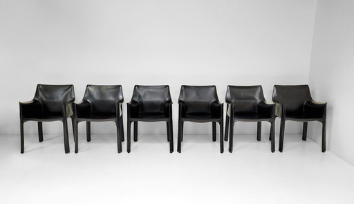 13x Cassina Kabinenstühle von Mario Bellini