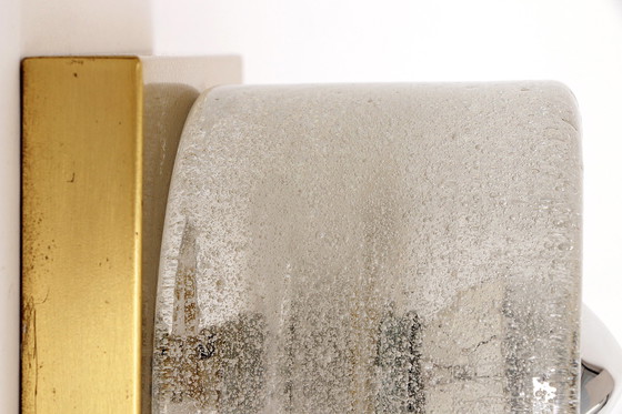 Image 1 of Peill & Putzler Cube Wandleuchte Eisglas - Vintage Space Design