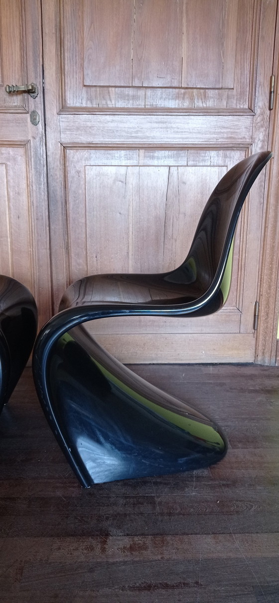 Image 1 of 2x Vitra Verner Panton Classic Stuhl S