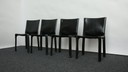 4x Cassina Mario Bellini 'CAB 412' Stölen