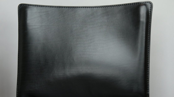 Image 1 of 4x Cassina Mario Bellini 'CAB 412' Stölen