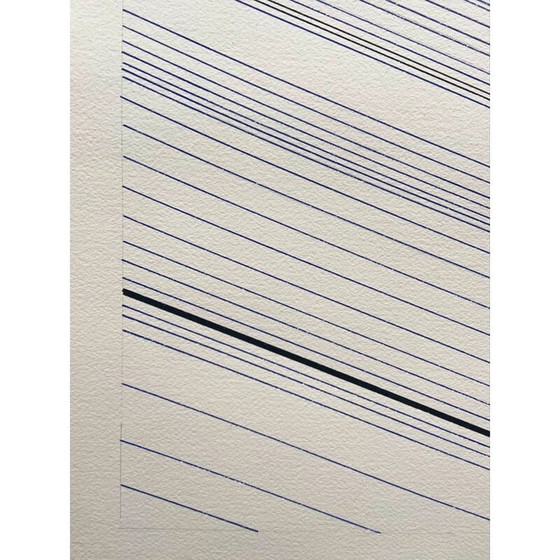 Image 1 of Geometrische Komposition von Genevieve Claisse, 1970