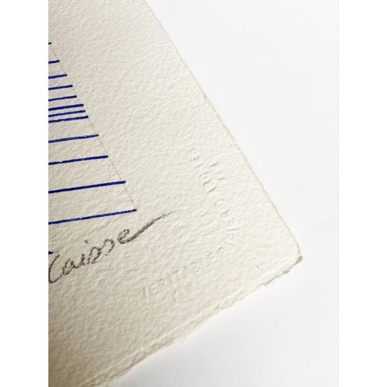 Image 1 of Geometrische Komposition von Genevieve Claisse, 1970