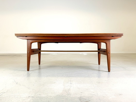 Image 1 of Mid Century Elevator Couchtisch Trioh Teak