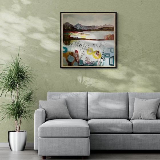 Image 1 of Abstrakte Landschaft