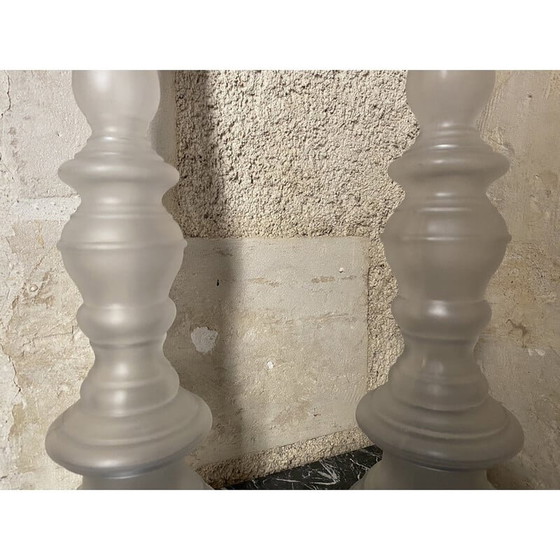 Image 1 of Paar Vintage-Kerzenständer im Art-Deco-Stil, 1930