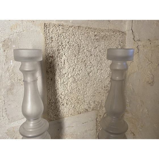 Image 1 of Paar Vintage-Kerzenständer im Art-Deco-Stil, 1930