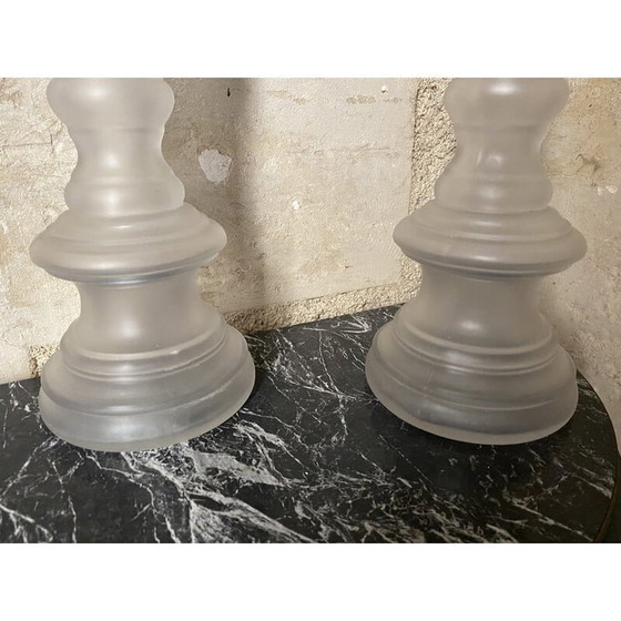 Image 1 of Paar Vintage-Kerzenständer im Art-Deco-Stil, 1930