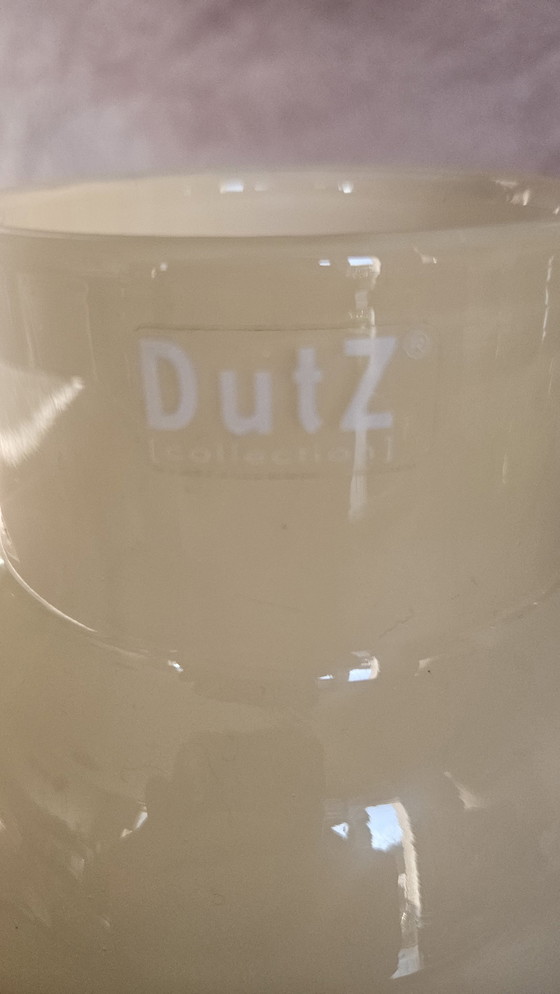 Image 1 of Hellgelbe Dutz-Vase