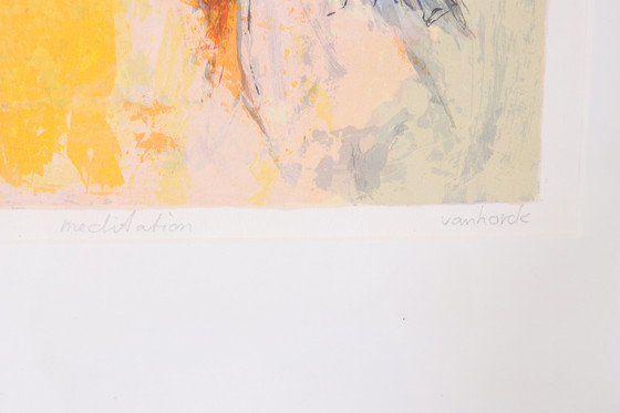 Image 1 of Siebdruck von Hans Varhorck W46