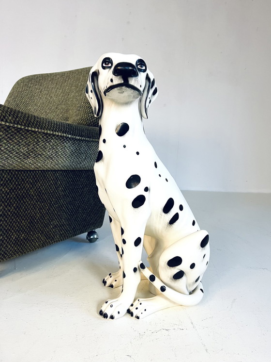 Image 1 of Vintage-Keramik-Dalmatiner, Italien '60er Jahre