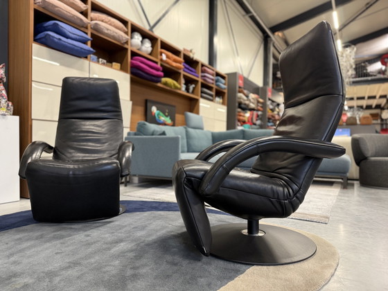 Image 1 of 2 Jori Recliners Schwarz Leder Mono Move
