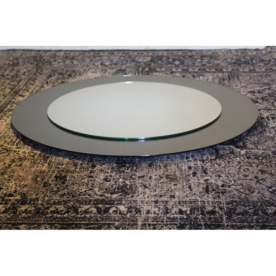 Image 1 of Paar runde Vintage-Glasspiegel minetti Möbel und Dekoration, Italien